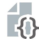 File Json SVG Icon